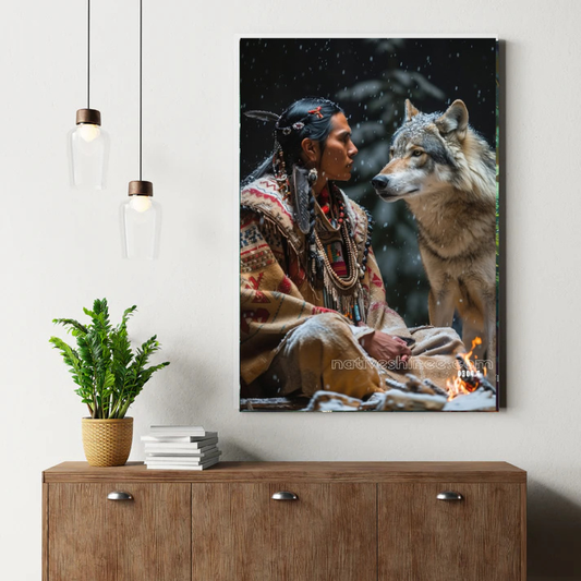 Whispers of the Wolf Canvas