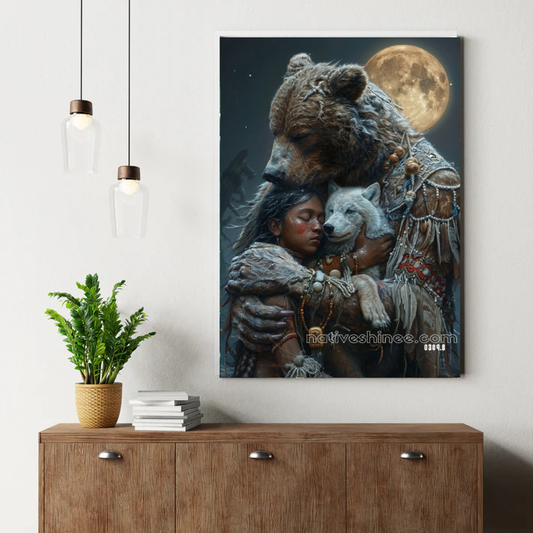 Embrace of the Spirit Guardians Canvas