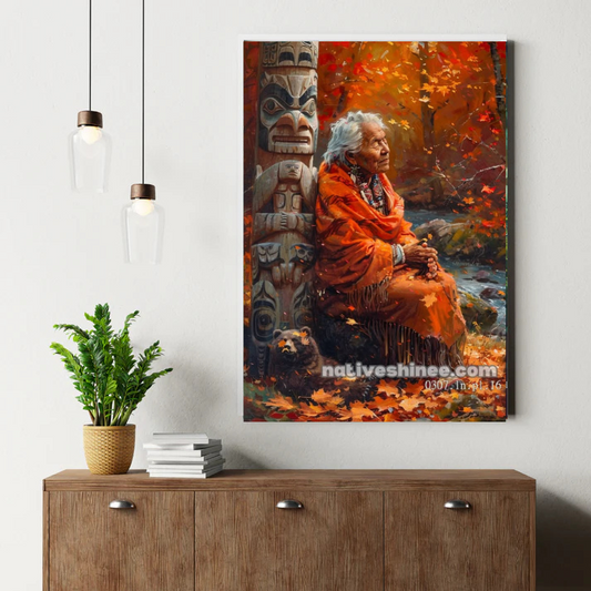 Fisher of the Golden Dawn Canvas