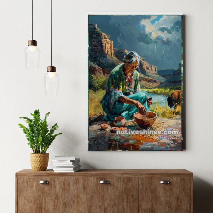 Keeper of the Earth Canvas