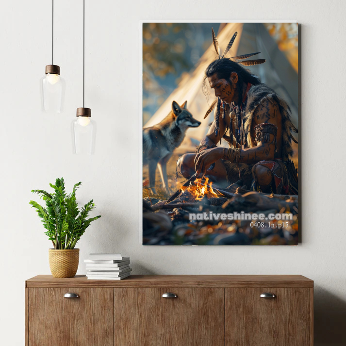 Guardian of the Flame Canvas