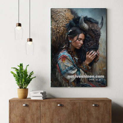 Whisper of the Buffalo Spirit Canvas