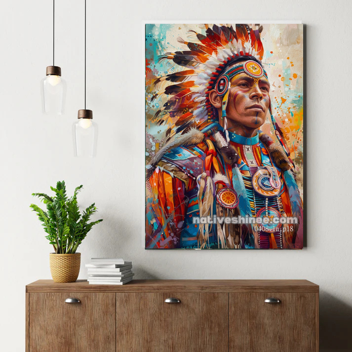 Radiant Eagle Chiefn Canvas