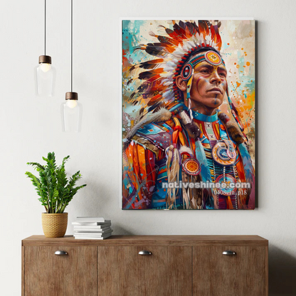 Radiant Eagle Chiefn Canvas