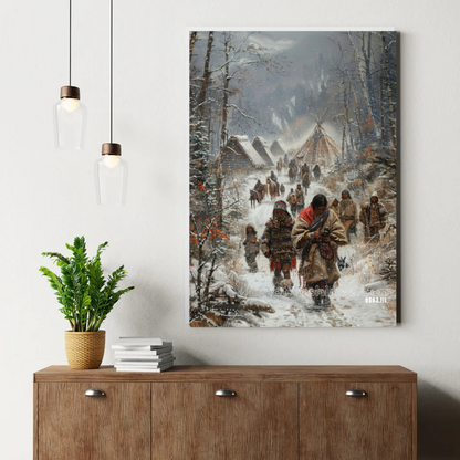 Winter Migration Canvas