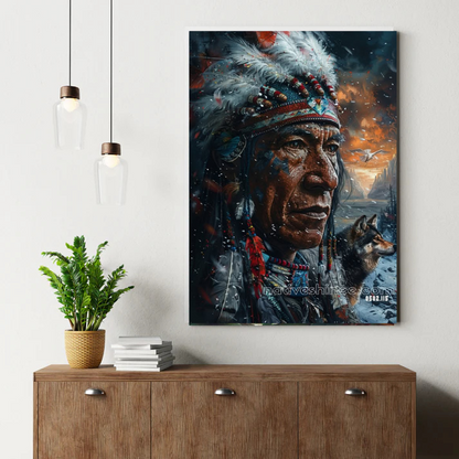 Wisdom of the Eternal Plains Canvas