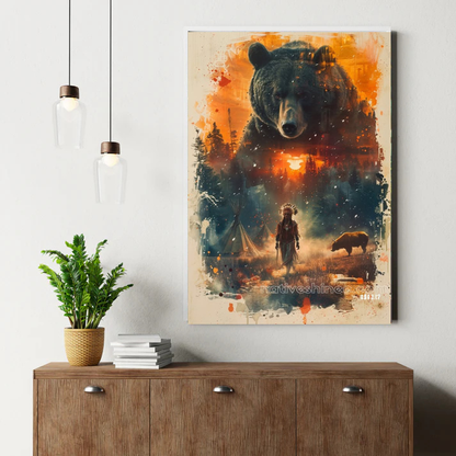 Spirit of the Great Bear Canvas
