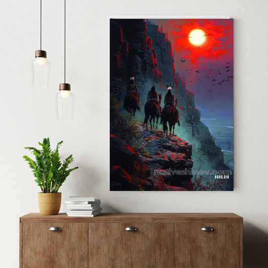Sunset Riders Canvas