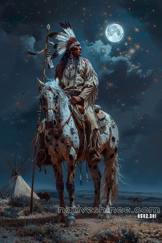 Guardian of the Moonlit Plains Canvas