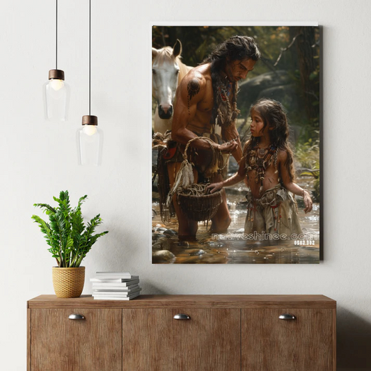 Wisdom of the River Canvas