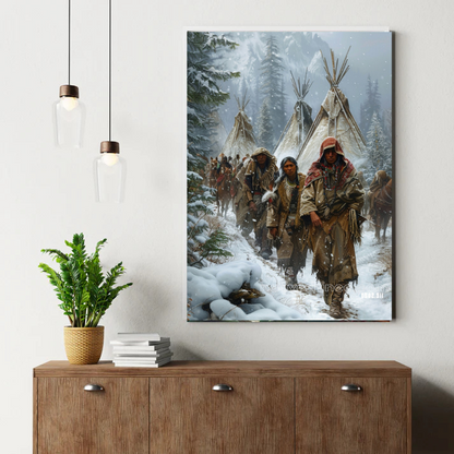 Daylit Desert Guardian Canvas