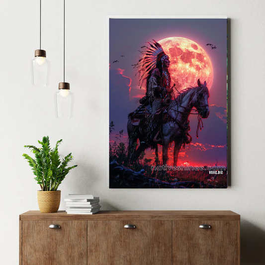 Alpine Winter Sanctuary Canvas