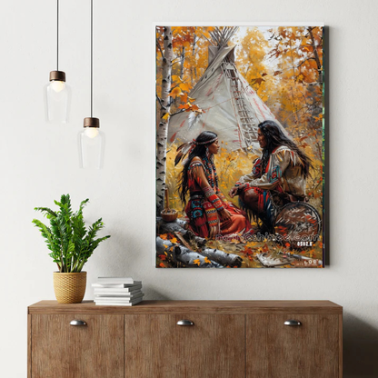 The Silent Connection Canvas