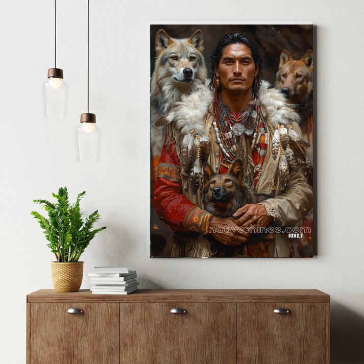 Wolf Pack Guardian Canvas