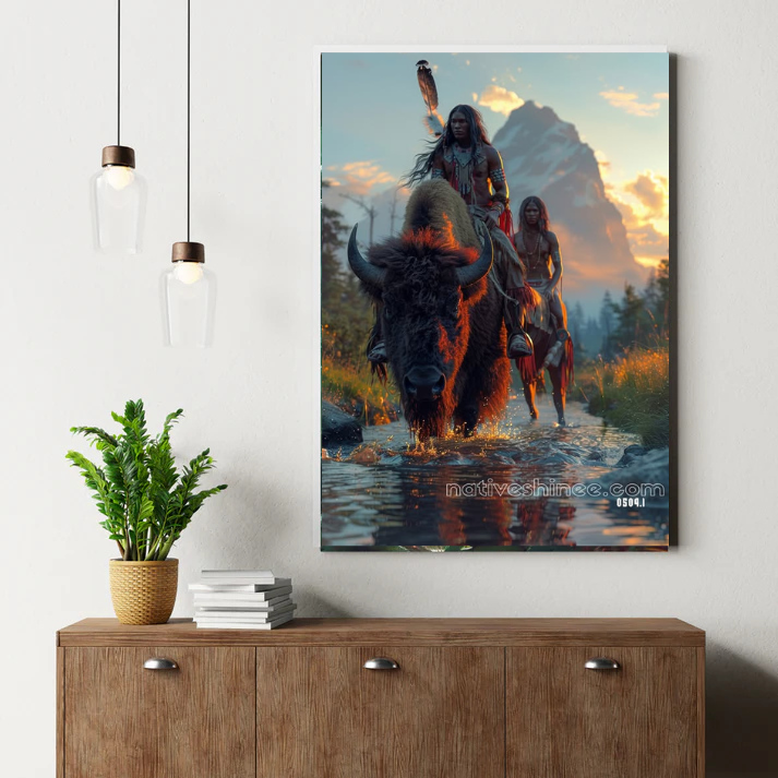 Guardians of the Great Plains Canvas