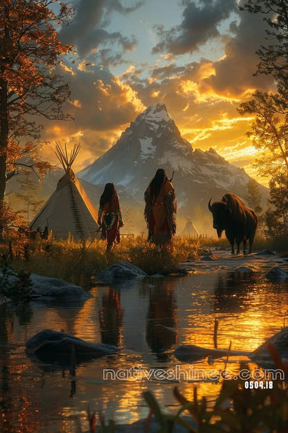 Walk of the Ancestors Canvas