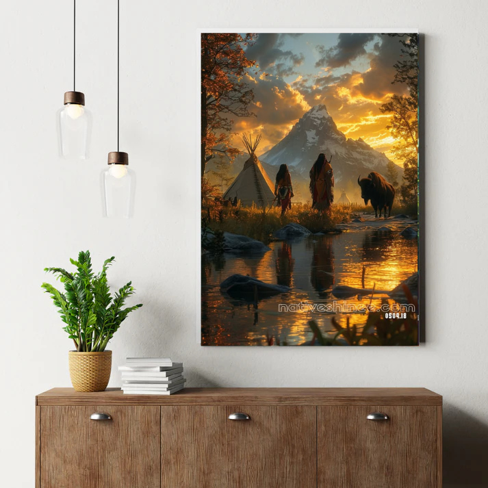 Walk of the Ancestors Canvas