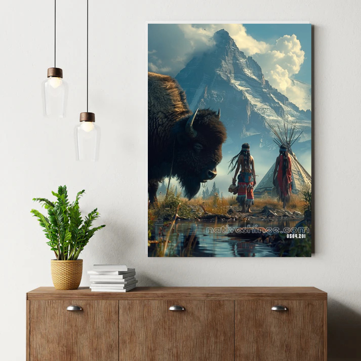 Lake Drum Child Canvas