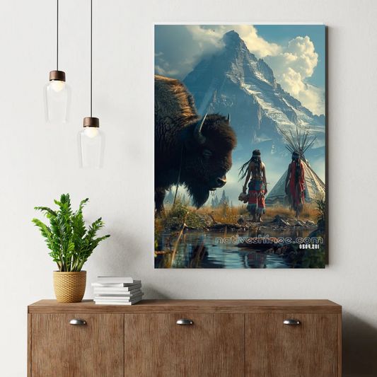 Lake Drum Child Canvas