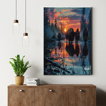 Desert Bless Keeper Canvas