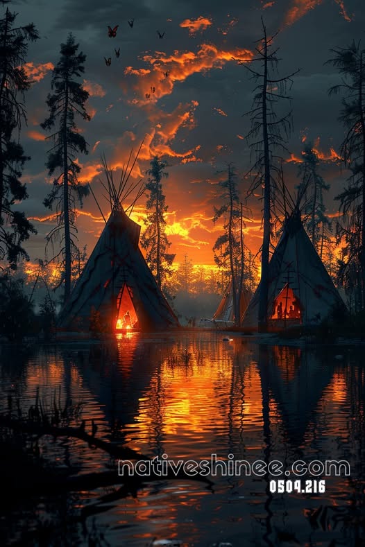 Fires of the Setting Sun Canvas