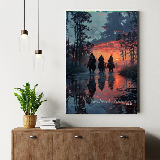 Riders of the Rising Sun Canvas