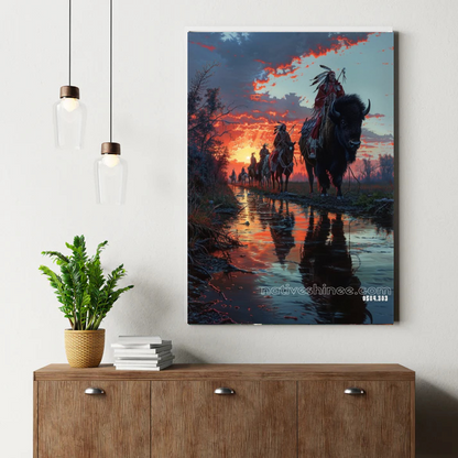 Waterfall Rite Elder Canvas