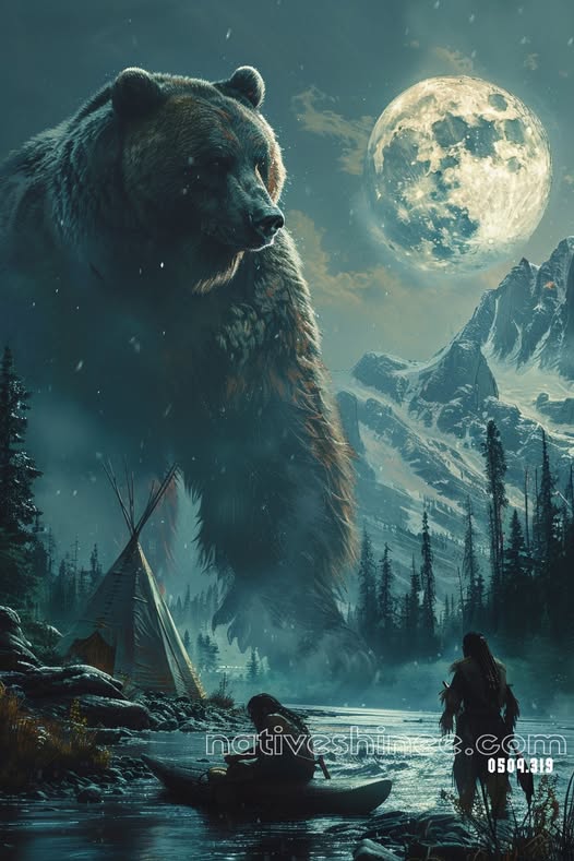 Lunar Stream Ritual Canvas