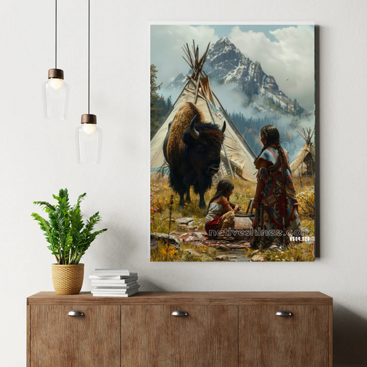 Twilight Forest Dance Canvas