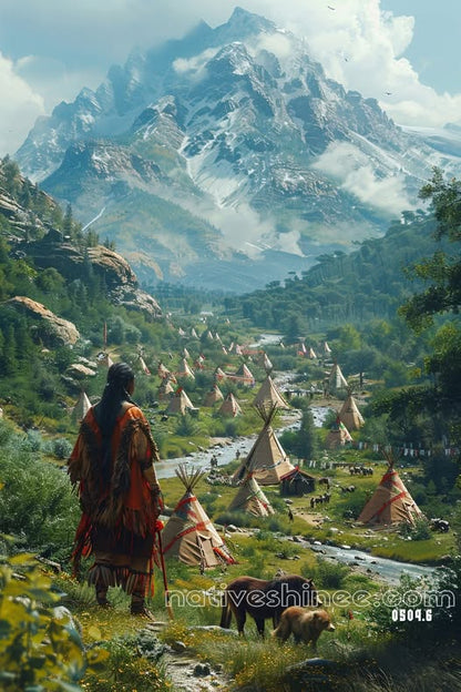 Valley of the Ancestors Canvas