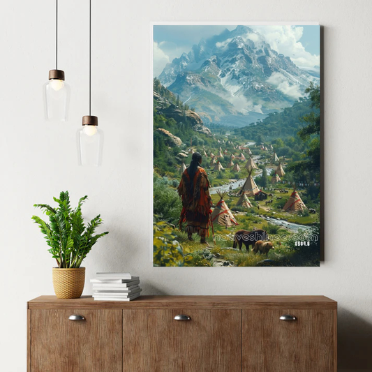 Valley of the Ancestors Canvas
