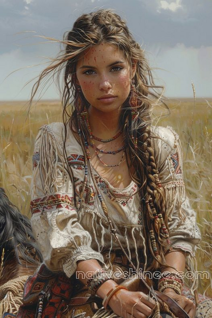 Beauty in the Heartland Native American Canvas