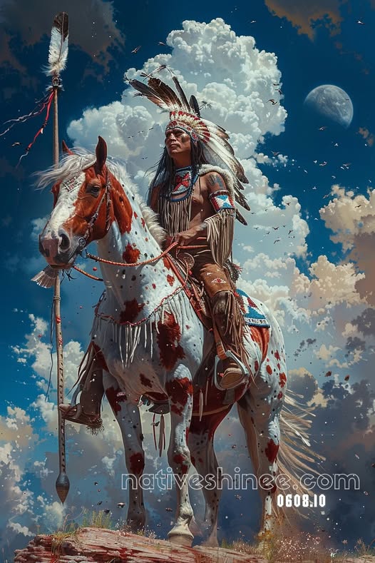 Warrior of the Sky Canvas