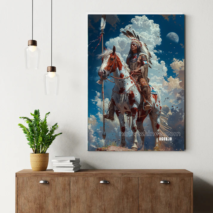 Dawn of the Sacred Hunt Canvas