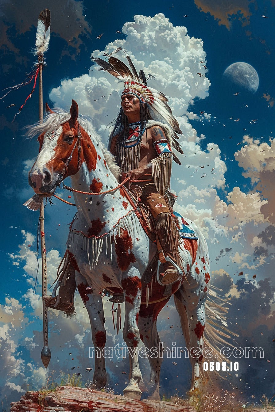 Dawn of the Sacred Hunt Canvas