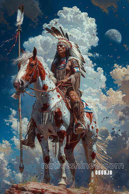 Dawn of the Sacred Hunt Canvas