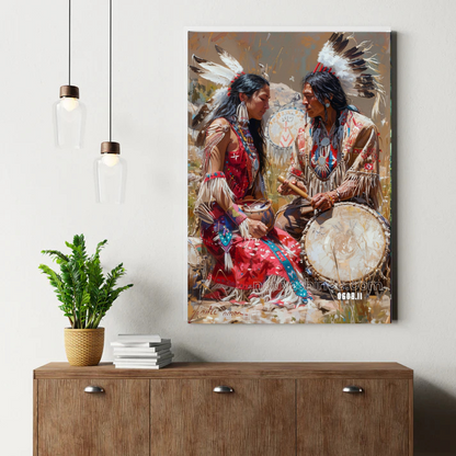 Midnight Sentinel of the Pines Canvas