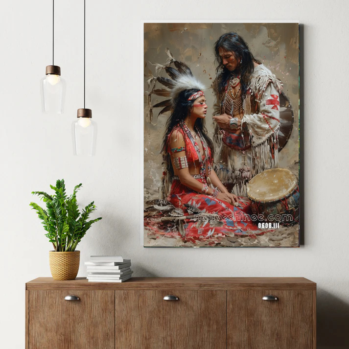 Starlit Plains Journey Canvas