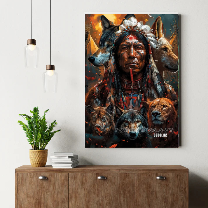 Noonday Mountain Spirit Canvas