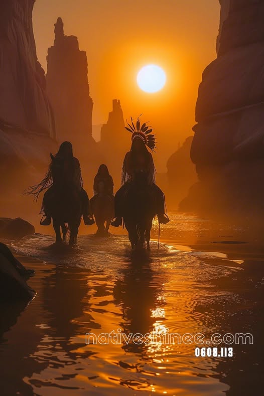 Sunrise Waters Guardian Canvas