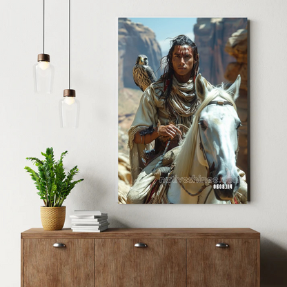 Evening Plains Spirit Canvas