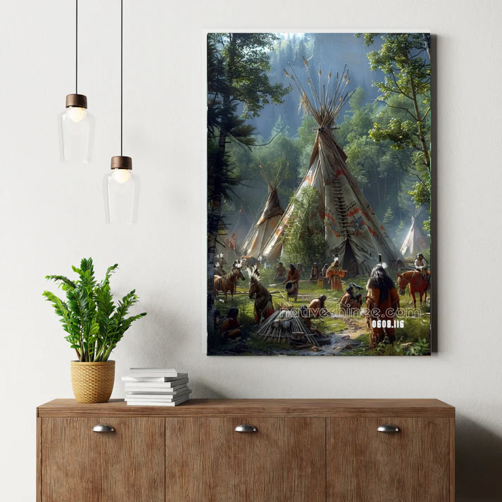 Afternoon Plains Wanderer Canvas