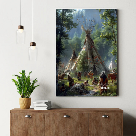 Afternoon Plains Wanderer Canvas