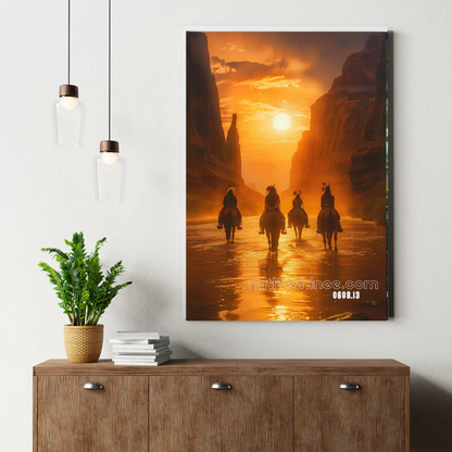 Twilight Dance of the Spirits Canvas