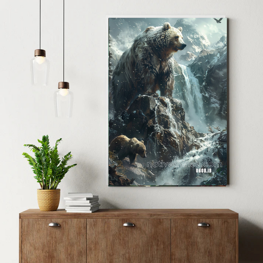 Mid-Morning Prayer by the Stream Canvas