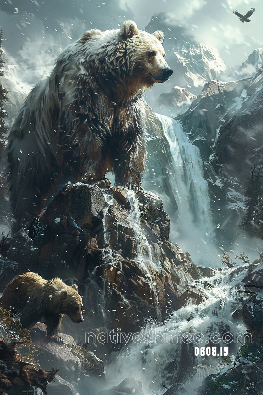 Mid-Morning Prayer by the Stream Canvas