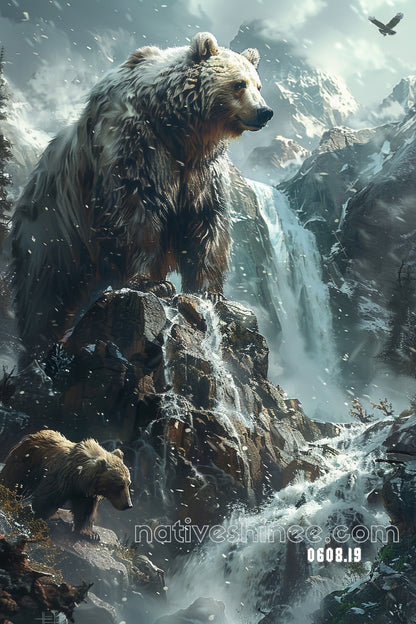 Mid-Morning Prayer by the Stream Canvas