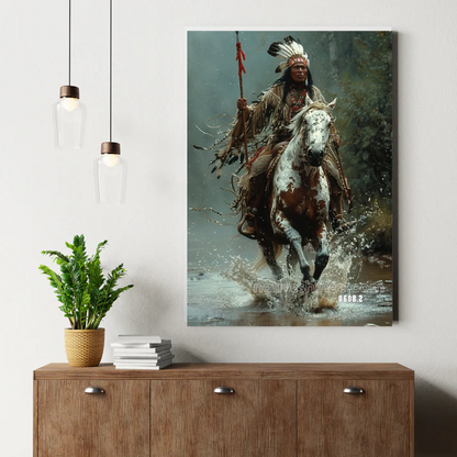 Storm Rider of the Plains Canvas