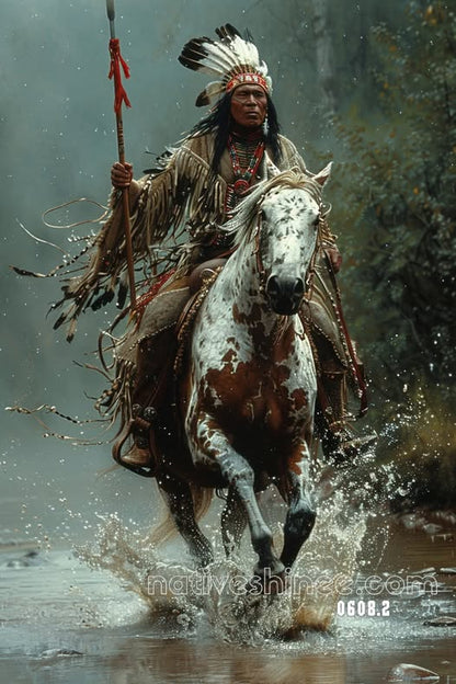 Storm Rider of the Plains Canvas