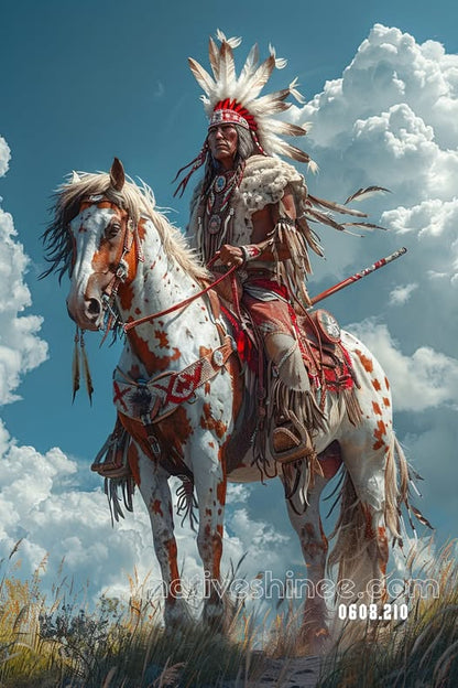 Spirit Rider of the Skies Canvas